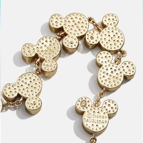 Mickey and Minnie Gold Ball Beads Bracelet - Picture 5 of 5